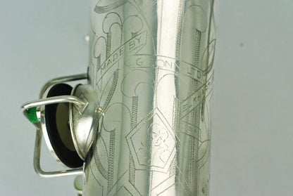 Conn Transitional Tenor Saxophone 251xxx Silver Overhauled+Hisco