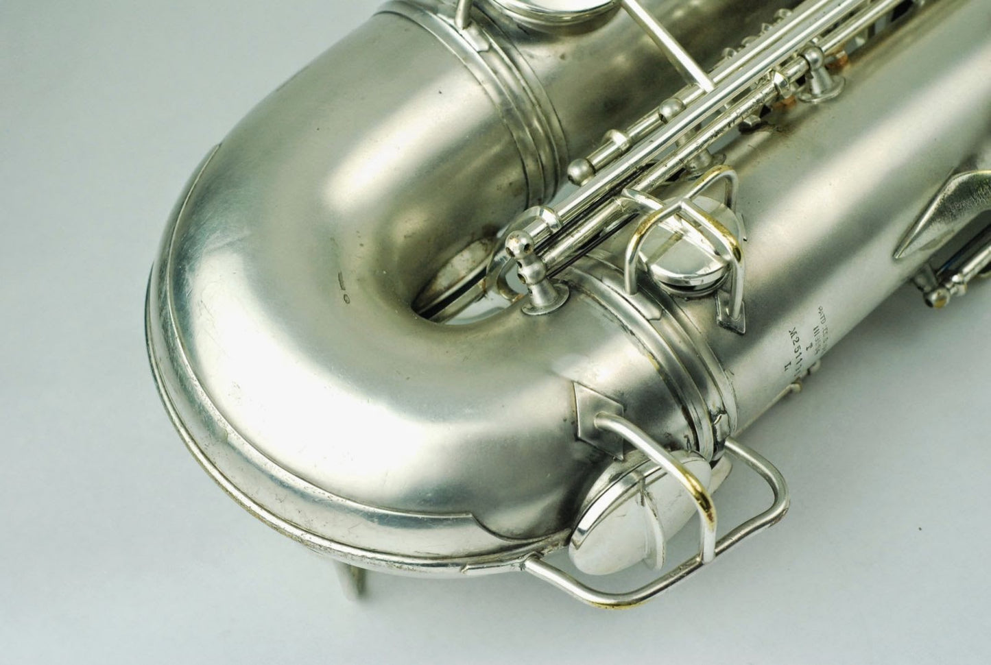 Conn Transitional Tenor Saxophone 251xxx Silver Overhauled+Hisco