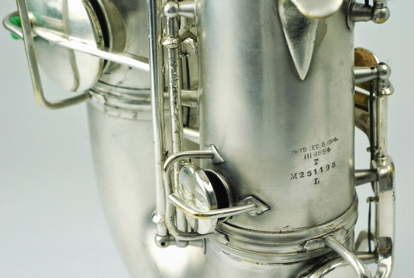 Conn Transitional Tenor Saxophone 251xxx Silver Overhauled+Hisco