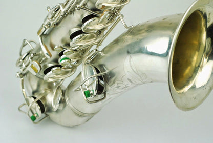 Conn Transitional Tenor Saxophone 251xxx Silver Overhauled+Hisco