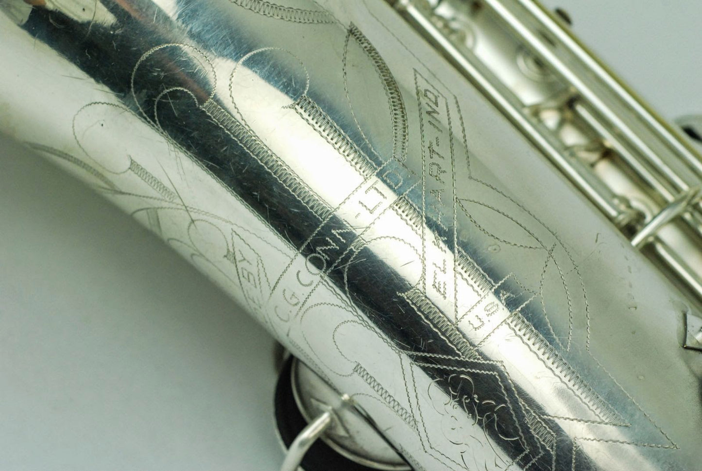 Conn Transitional Tenor Saxophone 251xxx Silver Overhauled+Hisco