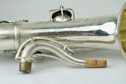 Conn Transitional Tenor Saxophone 251xxx Silver Overhauled+Hisco