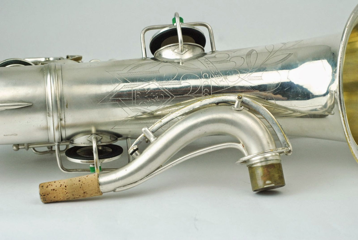 Conn Transitional Tenor Saxophone 251xxx Silver Overhauled+Hisco