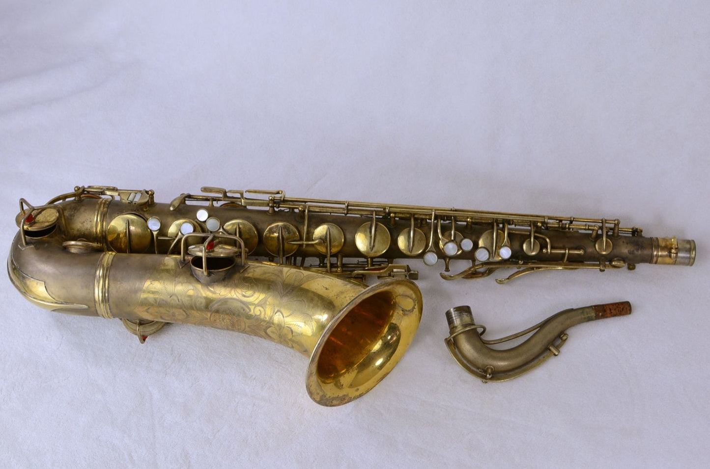 Conn New Wonder II Tenor Saxophone Original Gold Plate 169xxx