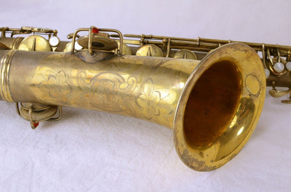 Conn New Wonder II Tenor Saxophone Original Gold Plate 169xxx