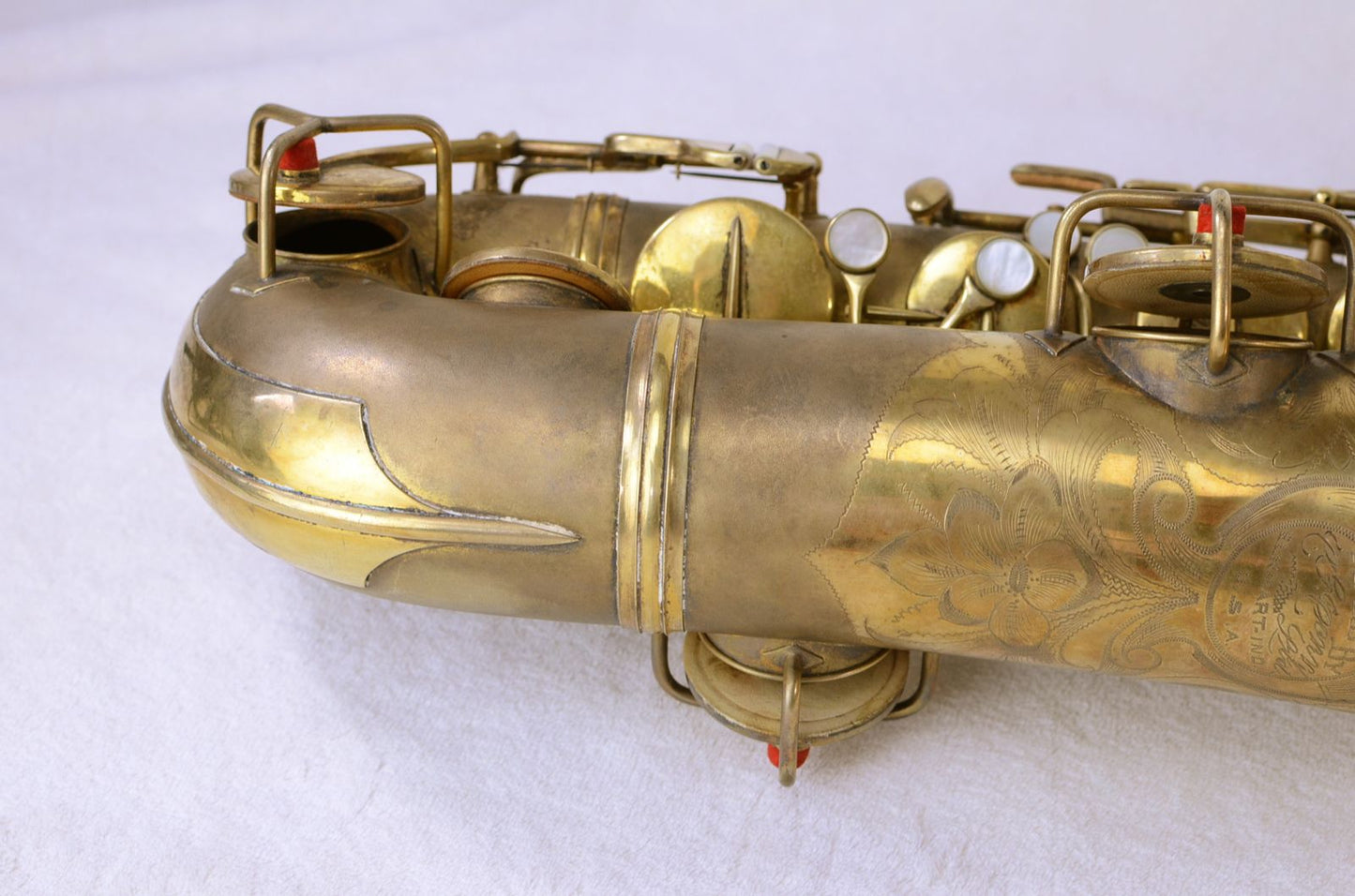 Conn New Wonder II Tenor Saxophone Original Gold Plate 169xxx