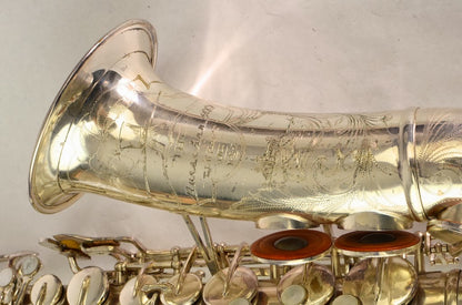 Buescher 400 Top Hat and Cane Alto Saxophone 355xxx Silver