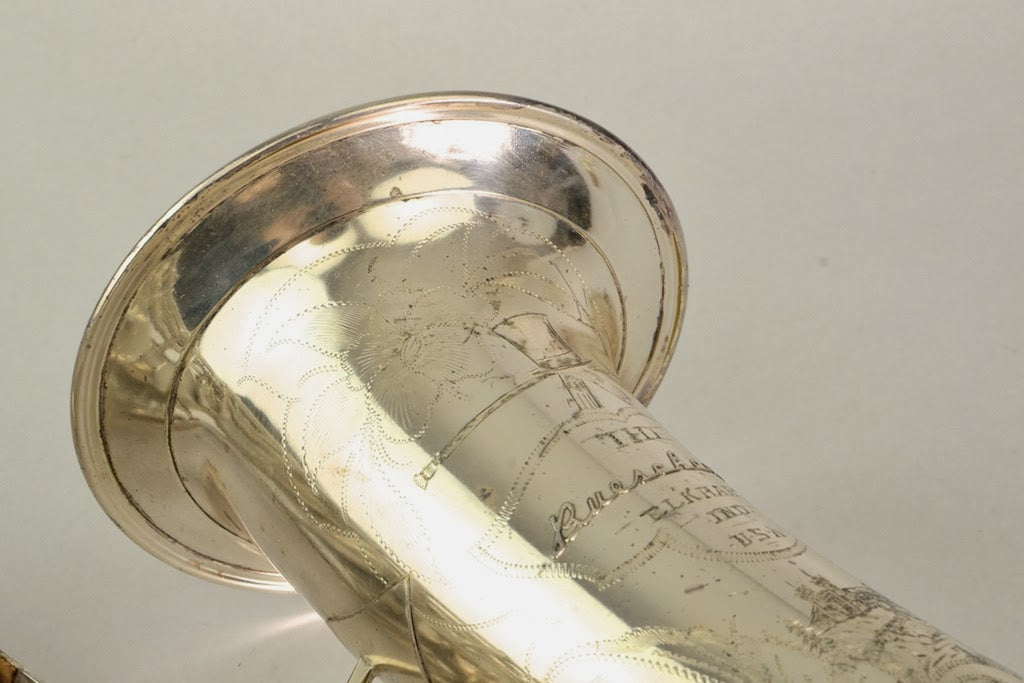 Buescher 400 Top Hat and Cane Alto Saxophone 355xxx Silver