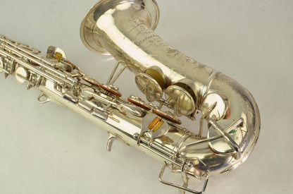 Buescher 400 Top Hat and Cane Alto Saxophone 355xxx Silver
