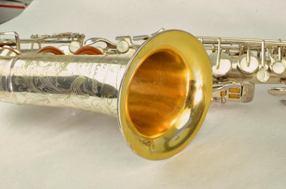 Buescher 400 Top Hat and Cane Alto Saxophone 355xxx Silver