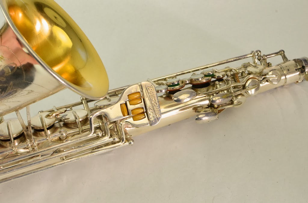 Buescher 400 Top Hat and Cane Alto Saxophone 355xxx Silver