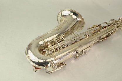 Buescher 400 Top Hat and Cane Alto Saxophone 355xxx Silver