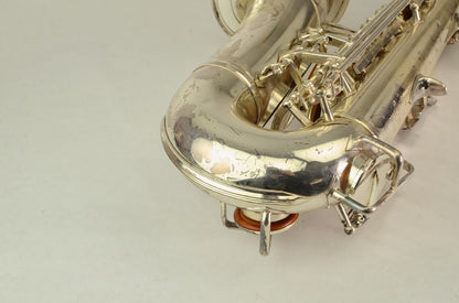 Buescher 400 Top Hat and Cane Alto Saxophone 355xxx Silver