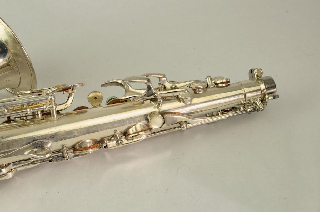 Buescher 400 Top Hat and Cane Alto Saxophone 355xxx Silver