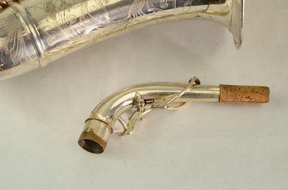 Buescher 400 Top Hat and Cane Alto Saxophone 355xxx Silver