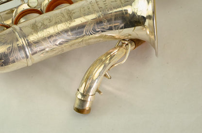 Buescher 400 Top Hat and Cane Alto Saxophone 355xxx Silver