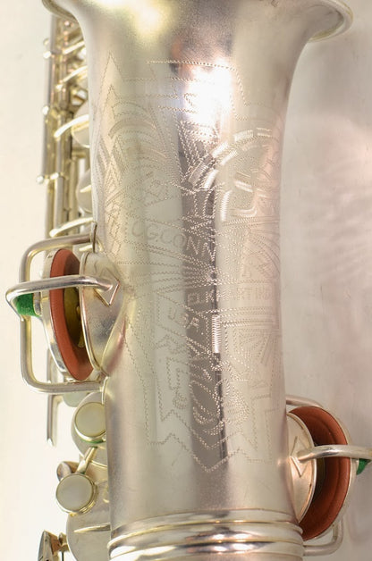 Conn 6M Alto Transitional Art Deco 239xxx Silver