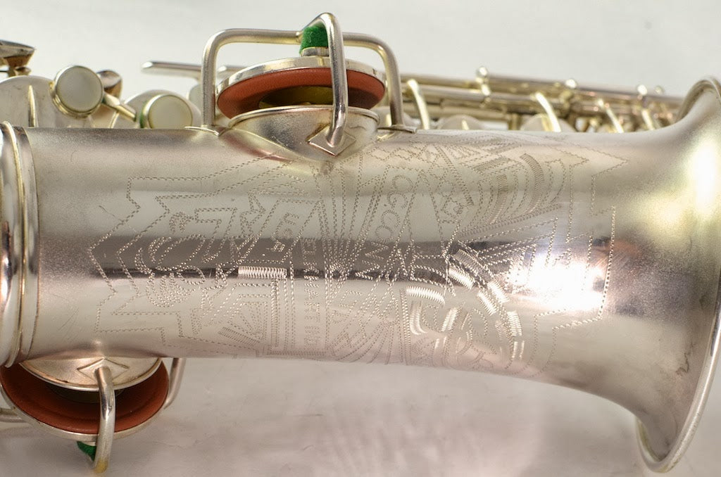 Conn 6M Alto Transitional Art Deco 239xxx Silver