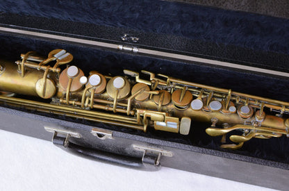 Conn New Wonder II Soprano Saxophone 154xxx Original Bare Brass