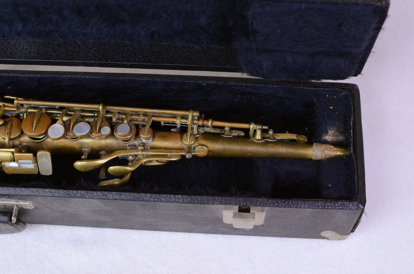 Conn New Wonder II Soprano Saxophone 154xxx Original Bare Brass