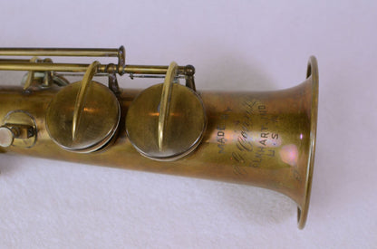 Conn New Wonder II Soprano Saxophone 154xxx Original Bare Brass