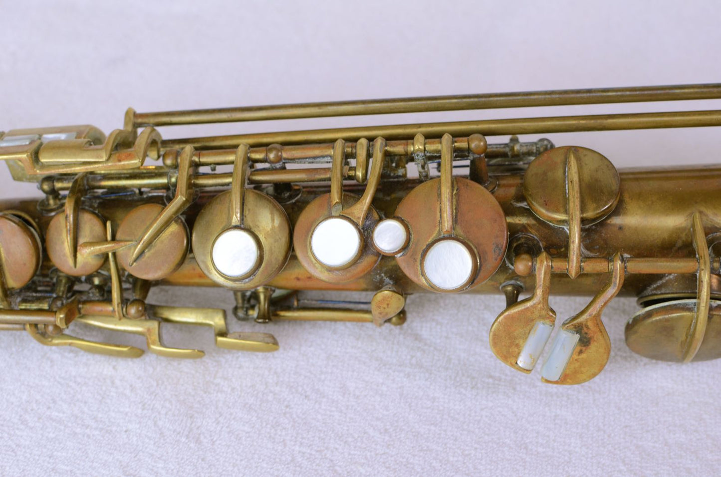 Conn New Wonder II Soprano Saxophone 154xxx Original Bare Brass