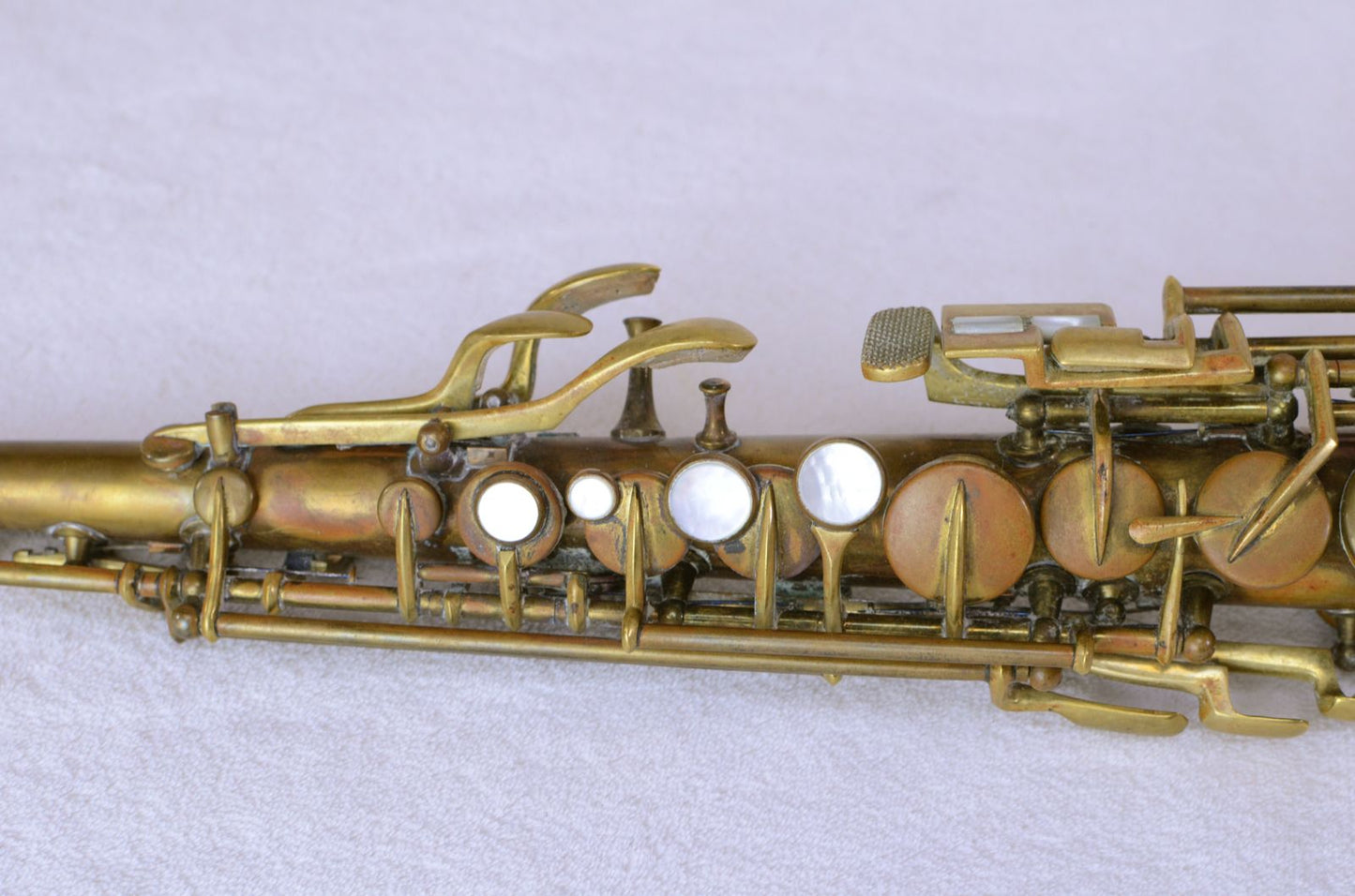 Conn New Wonder II Soprano Saxophone 154xxx Original Bare Brass