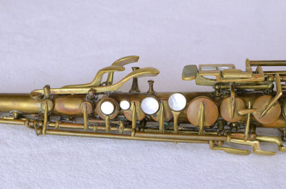 Conn New Wonder II Soprano Saxophone 154xxx Original Bare Brass