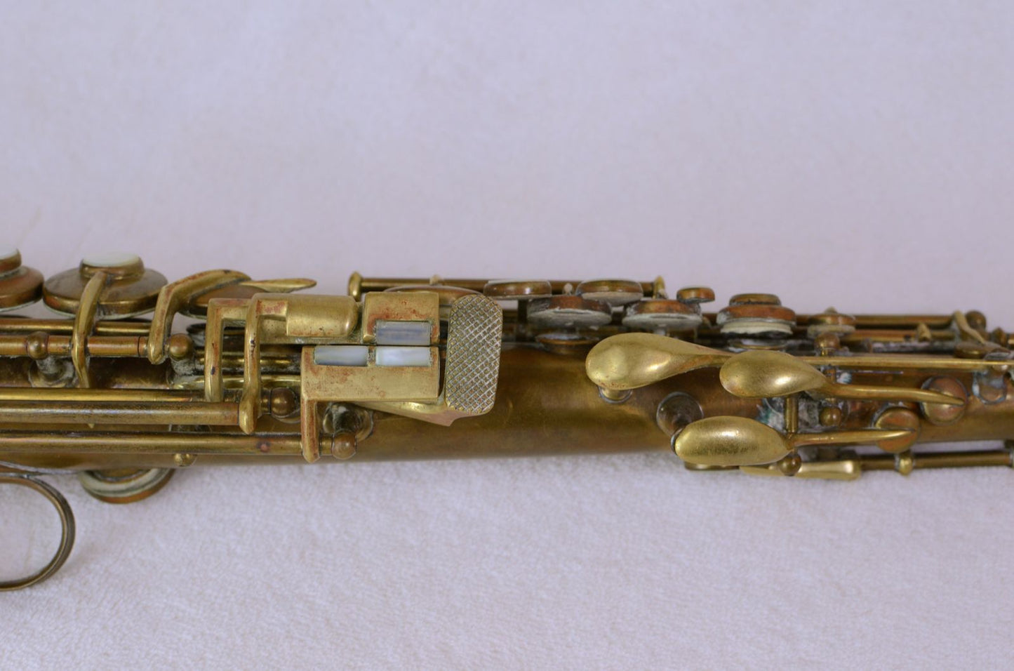 Conn New Wonder II Soprano Saxophone 154xxx Original Bare Brass
