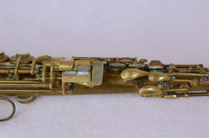Conn New Wonder II Soprano Saxophone 154xxx Original Bare Brass