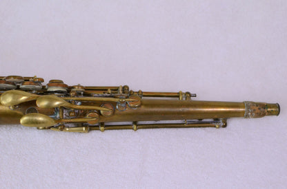 Conn New Wonder II Soprano Saxophone 154xxx Original Bare Brass