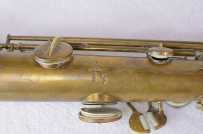 Conn New Wonder II Soprano Saxophone 154xxx Original Bare Brass