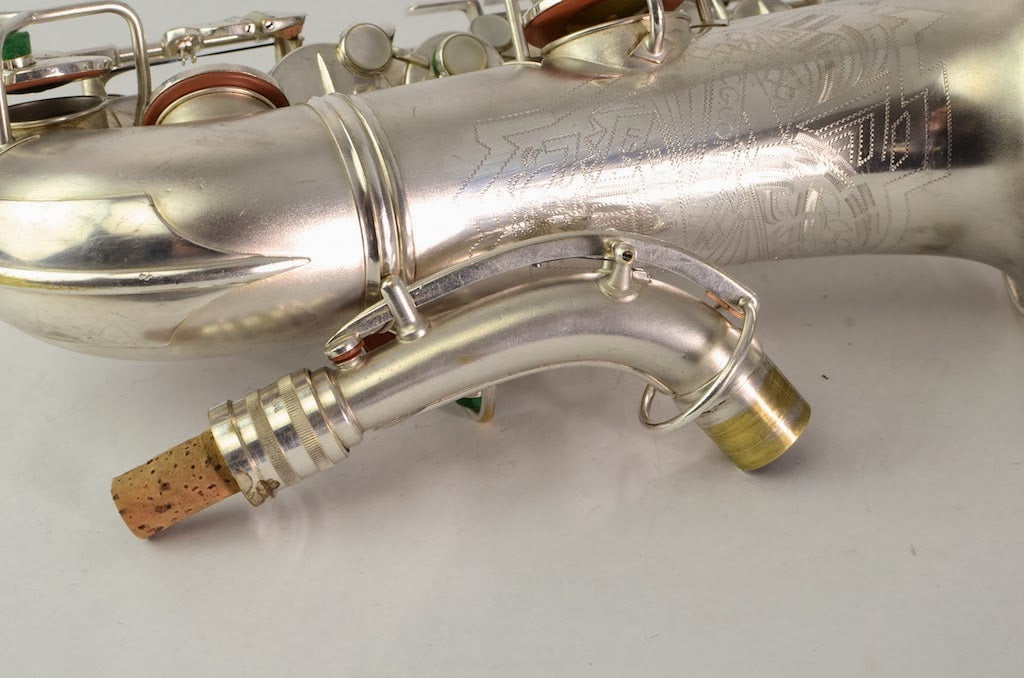 Conn 6M Alto Transitional Art Deco 239xxx Silver