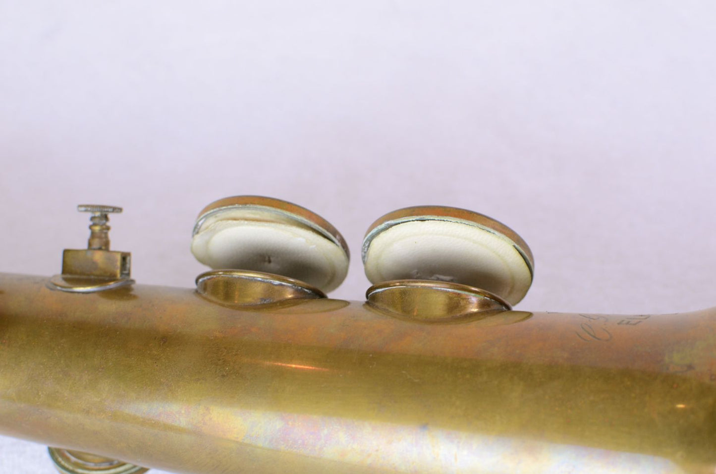 Conn New Wonder II Soprano Saxophone 154xxx Original Bare Brass