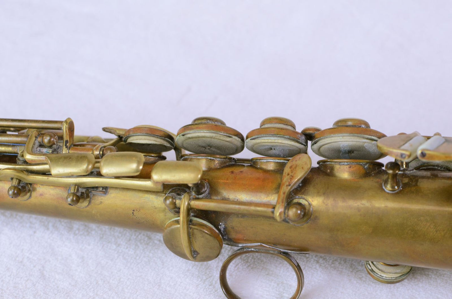 Conn New Wonder II Soprano Saxophone 154xxx Original Bare Brass