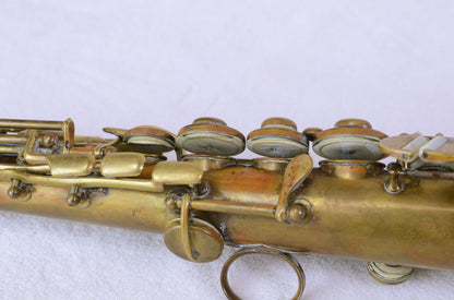 Conn New Wonder II Soprano Saxophone 154xxx Original Bare Brass