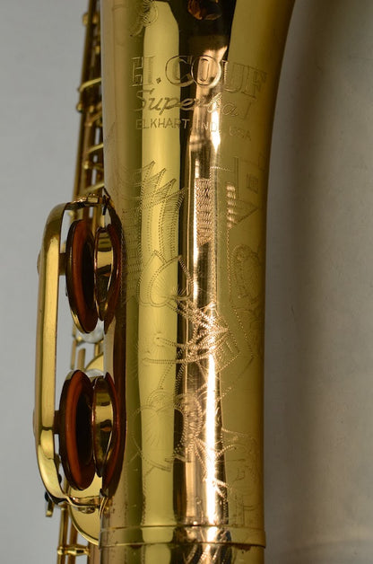 Couf Superba 1 Tenor Saxophone 91xxx Fresh Overhaul Plays Huge