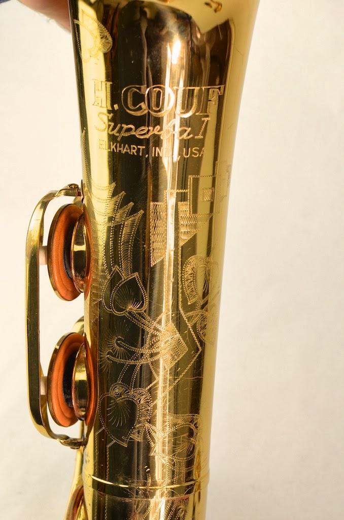 Couf Superba 1 Tenor Saxophone 91xxx Fresh Overhaul Plays Huge