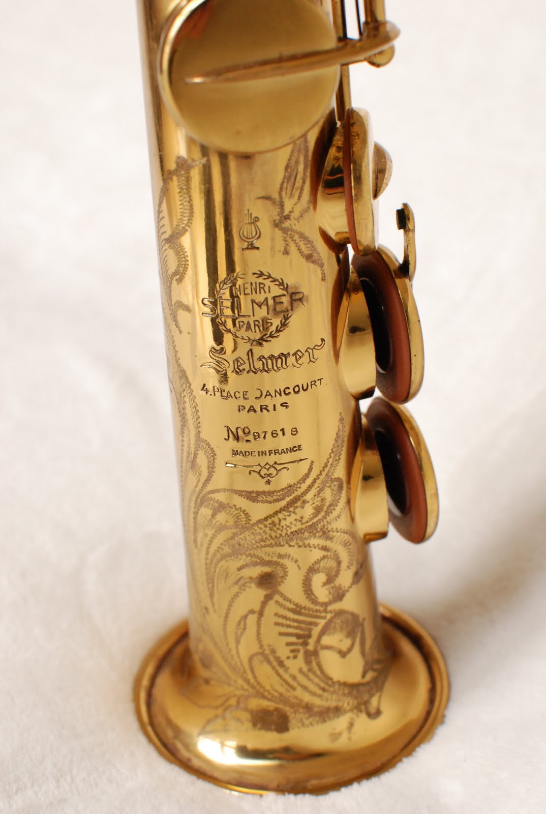 Selmer Mark VI Soprano Saxophone American Engraved 97xxx
