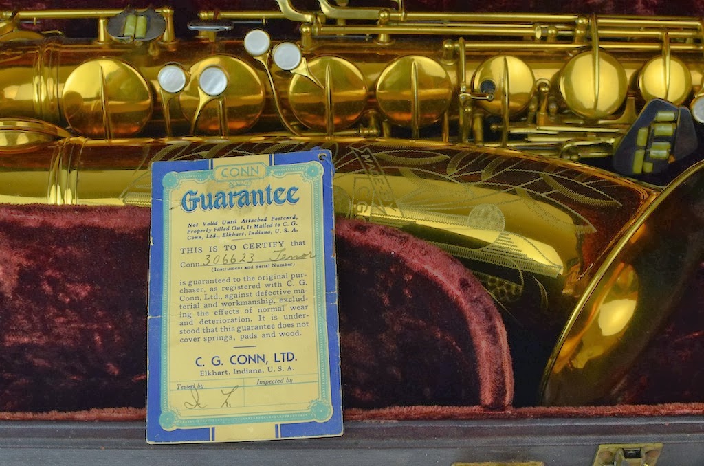 Conn 30M Connqueror Tenor Saxophone 306xxx
