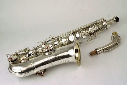 Conn Transitional Alto 244xxx Art Deco Silver 6M Overhauled