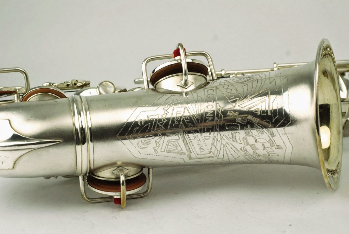 Conn Transitional Alto 244xxx Art Deco Silver 6M Overhauled