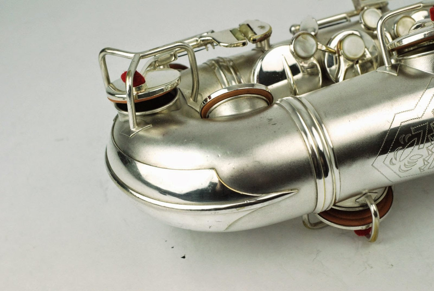 Conn Transitional Alto 244xxx Art Deco Silver 6M Overhauled