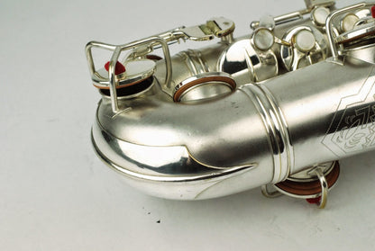 Conn Transitional Alto 244xxx Art Deco Silver 6M Overhauled