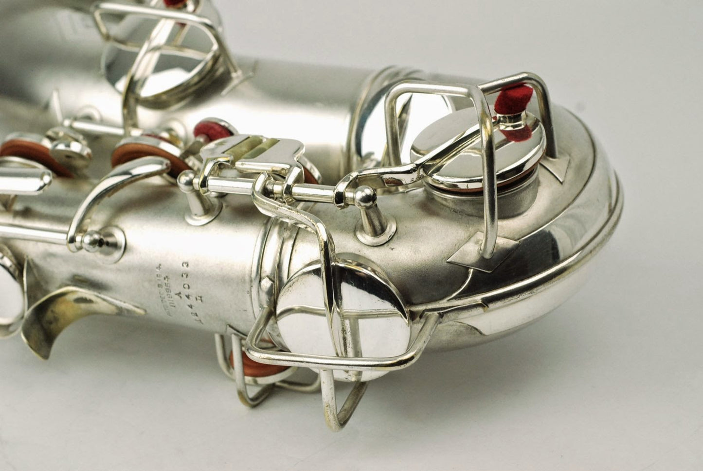 Conn Transitional Alto 244xxx Art Deco Silver 6M Overhauled