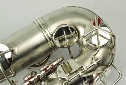 Conn Transitional Alto 244xxx Art Deco Silver 6M Overhauled