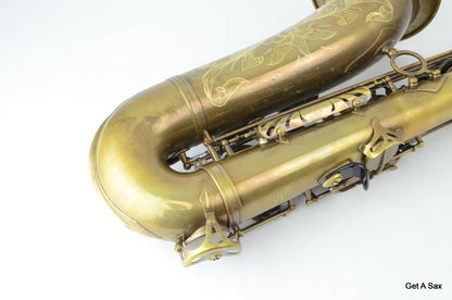 TM Custom Unlacquered Tenor Saxophone 500SL by TenorMadness