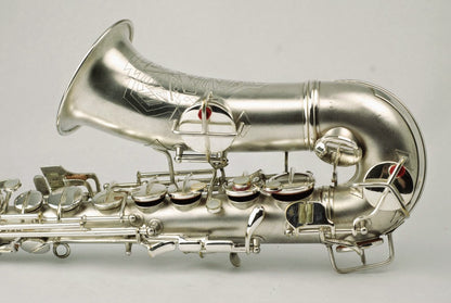 Conn Transitional Alto 244xxx Art Deco Silver 6M Overhauled