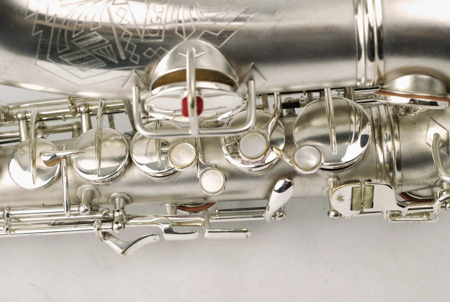 Conn Transitional Alto 244xxx Art Deco Silver 6M Overhauled