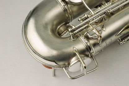 Conn Transitional Alto 244xxx Art Deco Silver 6M Overhauled